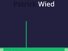 'patrick-wied.at' screenshot