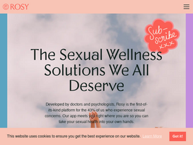 'meetrosy.com' screenshot