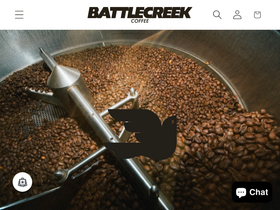 battlecreek.coffee homepage screenshot