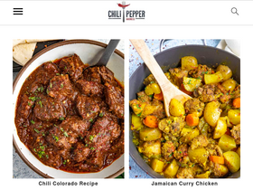 'chilipeppermadness.com' screenshot