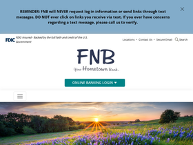 'fnbgranbury.com' screenshot