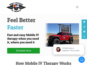 'rockymountainivmedics.com' screenshot
