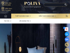 'poliva.vn' screenshot