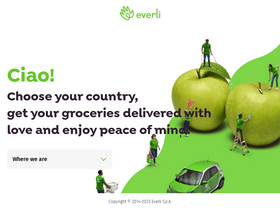 'everli.com' screenshot