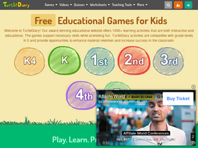 'turtlediary.com' screenshot