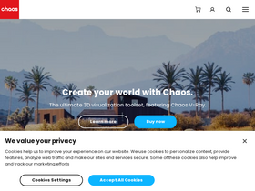 'chaosgroup.com' screenshot