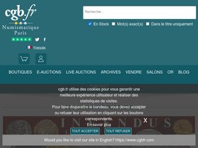 'blog.cgb.fr' screenshot