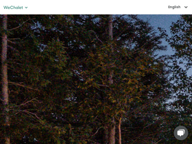 'wechalet.com' screenshot