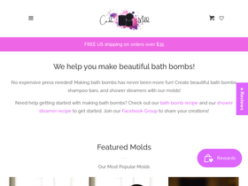 cadamolds.com homepage screenshot