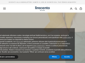 Lirecento website screenshot