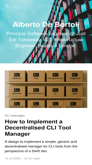 albertodebortoli.com