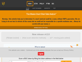 'bscheck.eu' screenshot