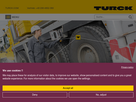 'turck.de' screenshot