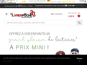 'livrenpoche.com' screenshot