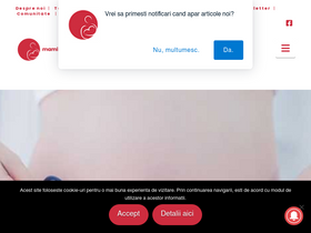 'mamisicopilul.ro' screenshot