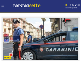 'brindisisettenews.it' screenshot