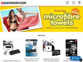 '7dayshop.com' screenshot