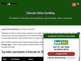 'playcolorado.com' screenshot