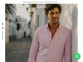 cortoshop.com homepage screenshot