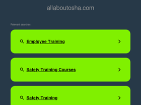 allaboutosha.com