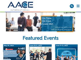 'aacei.org' screenshot