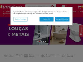 'tumelero.com.br' screenshot