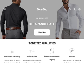 Tone Tec website screenshot