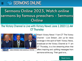 'sermons-online.org' screenshot