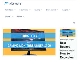 'nosware.com' screenshot