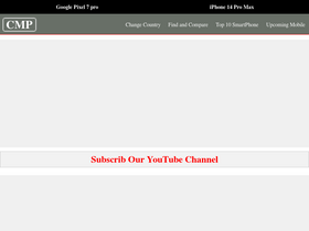 'cmobileprice.com' screenshot