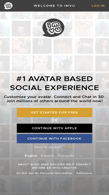 IMVU - Get a Badge on the Best 3D Avatar Social App with 3D