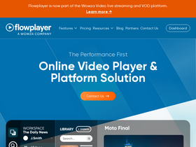'flowplayer.com' screenshot
