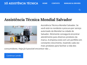 'soassistenciatecnica.com' screenshot