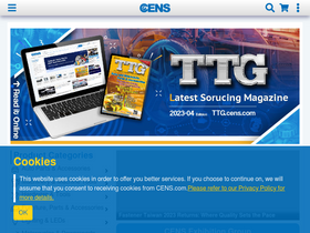 'cens.com' screenshot