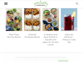 'greenhealthycooking.com' screenshot