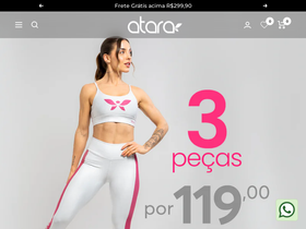 atara.com.br homepage screenshot