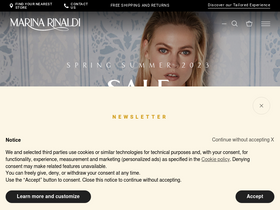 'marinarinaldi.com' screenshot