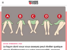 'regardecettevideo.fr' screenshot