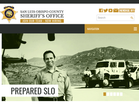 'slosheriff.org' screenshot