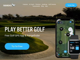 '18birdies.com' screenshot