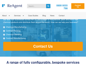'reagent.co.uk' screenshot