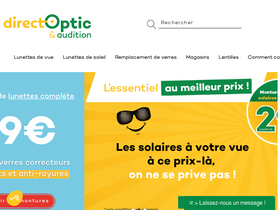 'direct-optic.fr' screenshot