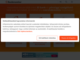 'bankmonitor.hu' screenshot