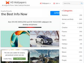 'uhdwallpapers.org' screenshot