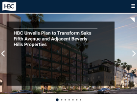 'hbc.com' screenshot