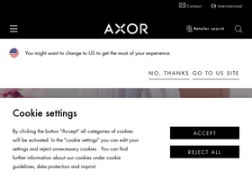 'axor-design.com' screenshot
