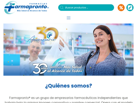 'grupofarmapronto.com' screenshot