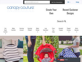 'carseatcanopy.com' screenshot