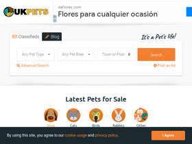 'ukpets.com' screenshot