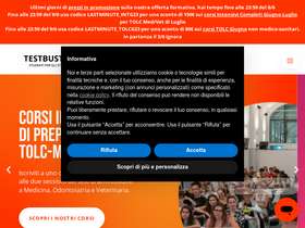 'testbusters.it' screenshot